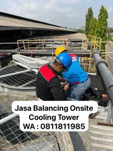 balancing onsite cooling tower