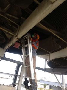 Balancing Onsite blade Cooling tower