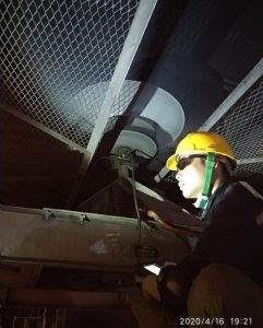 jasa balancing onsite cooling tower fan