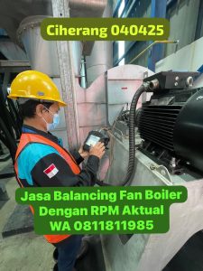 JASA BALANCING BOILER FAN
