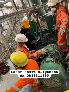 jasa laser alignment shaft mesin gearbox