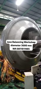 JASA BALANCING WORKSHOP DIAMETER 3000 MM