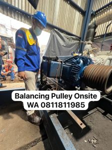 pulley balancing onsite