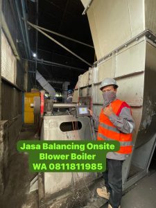 JASA BALANCING ONSITE BLOWER FAN  BOILER